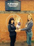 Winner of the 1kg donated Eater Egg raffle raised £100 at Plymtree primary